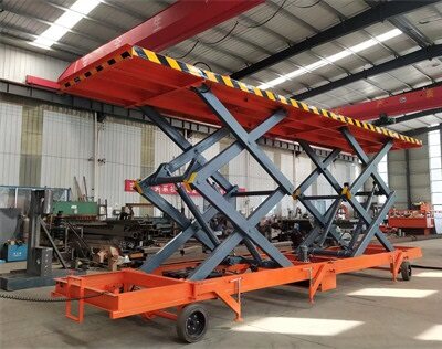 剪叉(cha)式裝卸貨(huo)升降平台(tai) 41