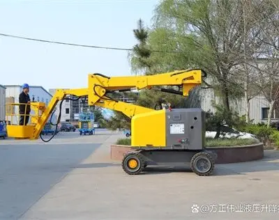 柴油(you)屈臂式(shi)升降平(ping)台車